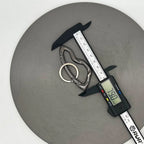 Star Carabiner Keychain Charm for Y2K Gothic and Alternative Fashion