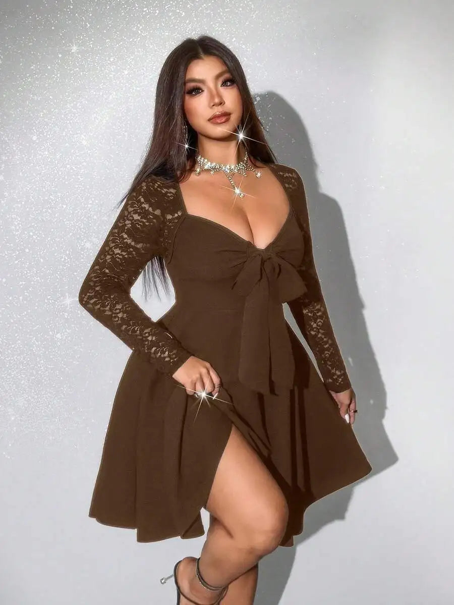 Gothic Skater Dress with Alternative Manga Fashion Aesthetic