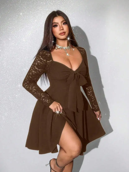 Gothic Skater Dress with Alternative Manga Fashion Aesthetic