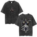 Anime Goth Mystic Ritual Oversized Vintage Streetwear Graphic T-Shirt