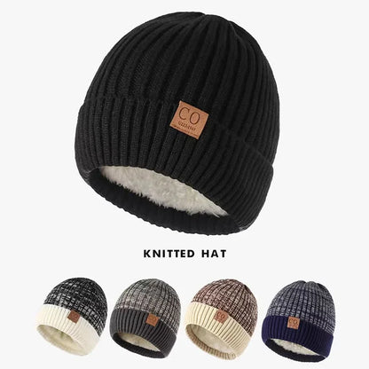Brimless Ribbed Polyester Knit Beanie for Everyday Winter Casual Streetwear and Travel Comfort