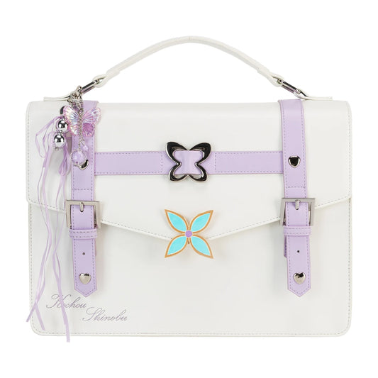 Display Window Crossbody Tote Bag with Detachable Strap Large Capacity Design