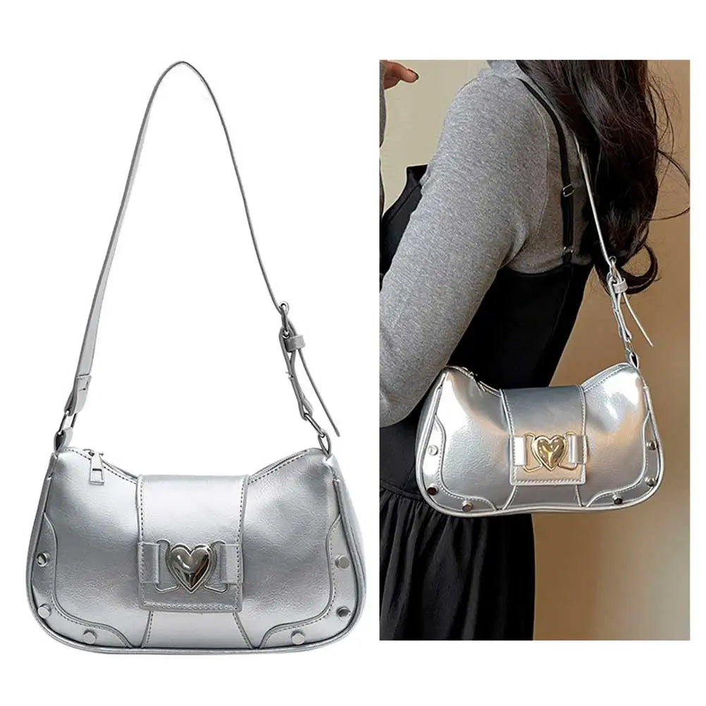 Compact Crescent Crossbody Bag with Adjustable Strap Everyday Carry Design