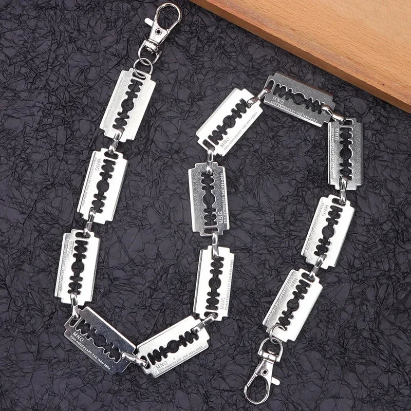 Industrial Link Waist Chain for Punk, Grunge and Alternative Streetwear Styling