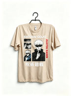 Anime Sorcerer Oversized Japanese Streetwear Graphic Cotton Casual T-Shirt