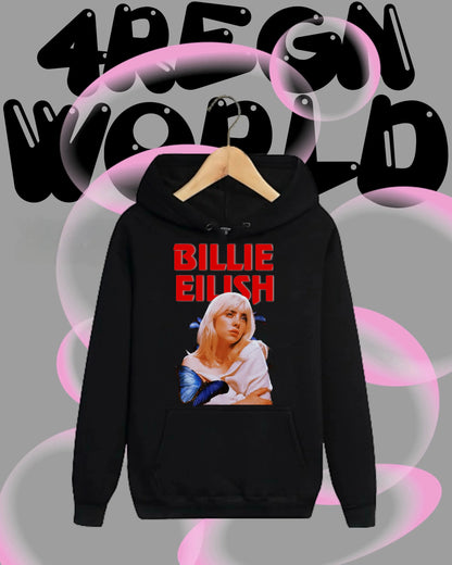 Oversized Streetwear Graphic Print Pullover Hoodie with Urban Music Inspired Artwork