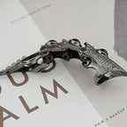 Dragon Skull Armor Ring for Gothic Punk and Dark Fantasy Styling