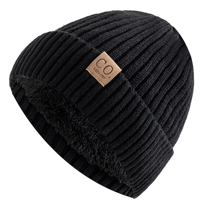 Fleece Lined Knit Beanie with Wind Resistant Design for Everyday Outdoor Winter Comfort