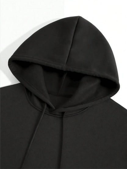 Oversized Urban Graphic Hoodie With Bold Streetwear Inspired Front Artwork