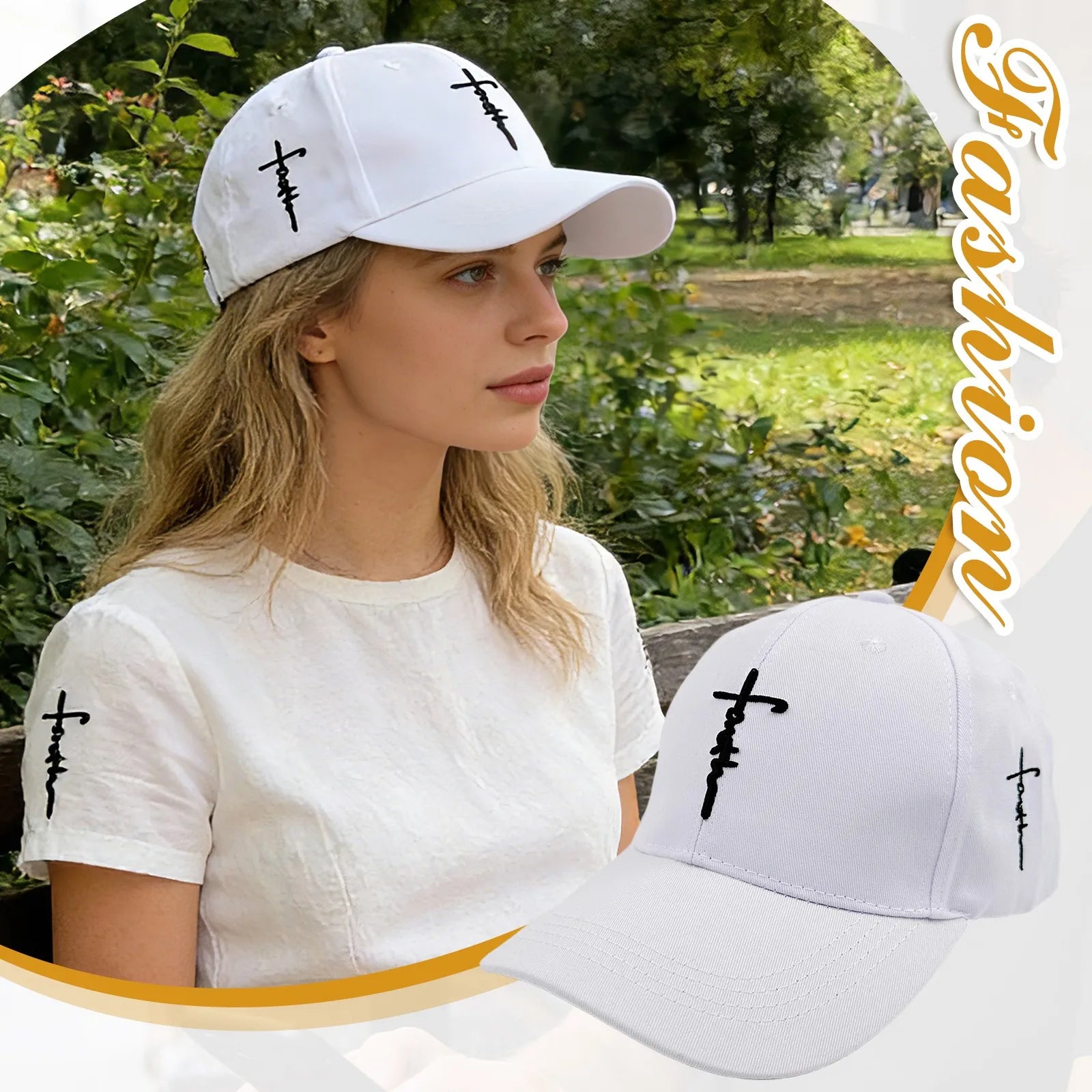 Minimalist Embroidered Baseball Cap Adjustable Curved Brim Casual Streetwear Everyday Hat