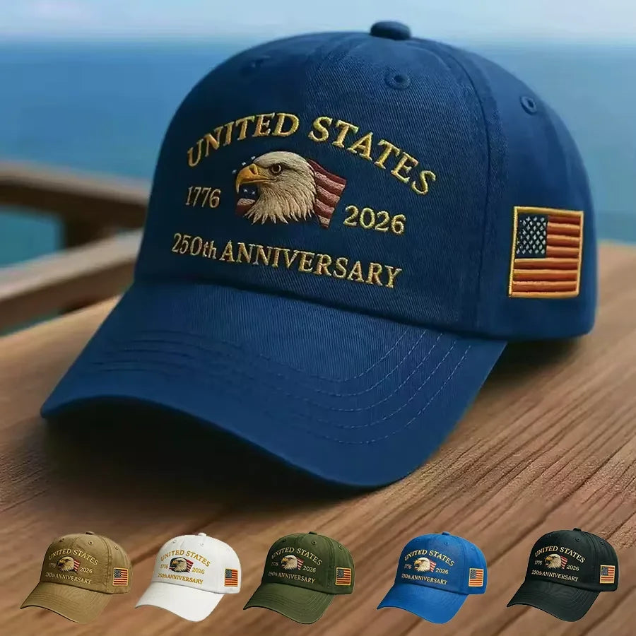 Vintage Embroidered Adjustable Cotton Baseball Cap with Curved Brim for Everyday Casual Style