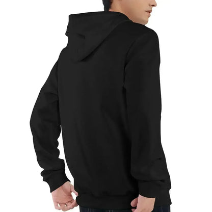 Minimalist Anime Varsity Hoodie with Retro Manga Streetwear Typography