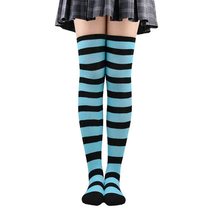 Polka Dot Over-the-Knee Socks with Soft Jacquard Knit for Casual Y2K Fashion