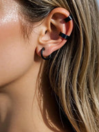 Triple Ear Cuff Clip Set for Punk Gothic Alternative Fashion Styling