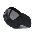 Unisex Breathable Trucker Baseball Cap with Mesh Back for Casual Outdoor Everyday Wear
