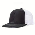 Breathable Mesh Trucker Cap Adjustable Curved Brim Casual Outdoor Streetwear Hat