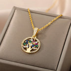 Layered Heart Pendant Necklace for Dark Feminine and Alternative Fashion