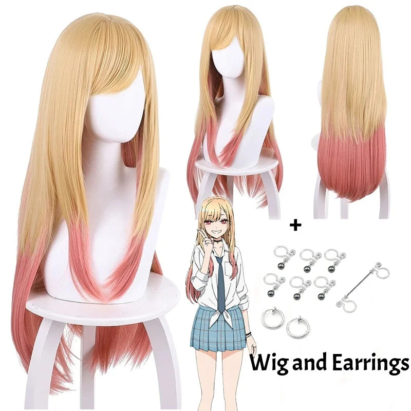 Classic Collegiate Roleplay Uniform Set with Plaid Pleated Skirt and Character Accessories