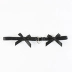 Bow Accent Thigh Garter Dark Feminine Alternative Fashion Accessory