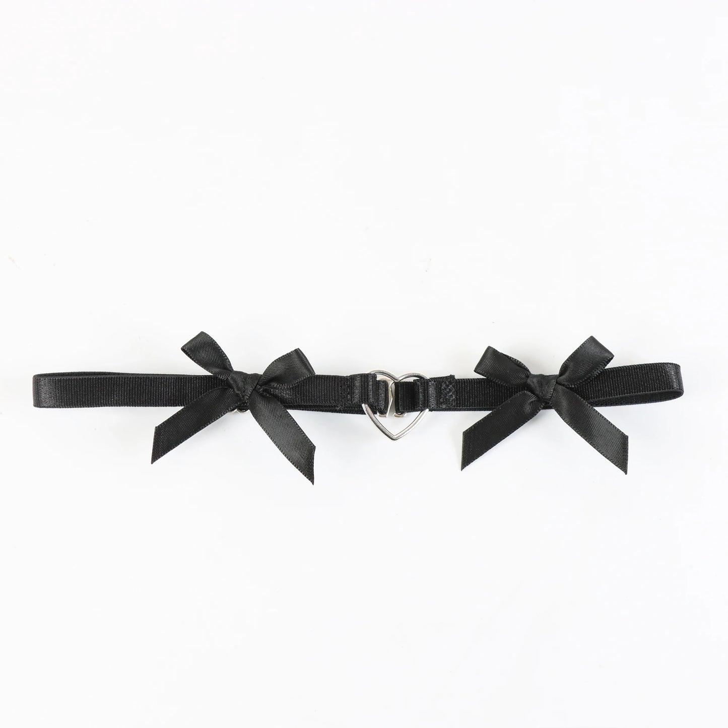 Bow Accent Thigh Garter Dark Feminine Alternative Fashion Accessory