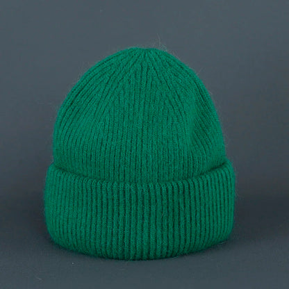 Soft Rabbit Fur Knit Beanie for Everyday Casual Outdoor Winter Fashion and Comfort Style