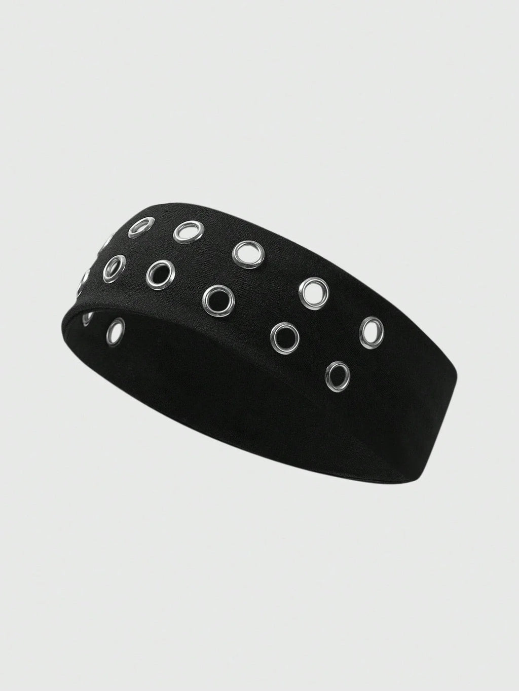 Grommet Detail Headband Punk Alternative Streetwear Hair Accessory