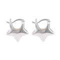 Celestial Star Hoop Earrings for Y2K Fairy Grunge and Alternative Fashion