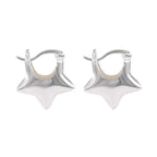 Celestial Star Hoop Earrings for Y2K Fairy Grunge and Alternative Fashion