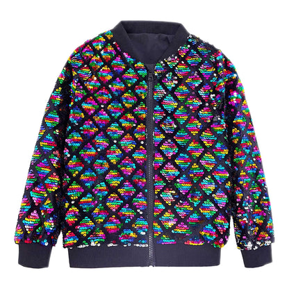 Men's Reflective Pattern Zip-Up Streetwear Bomber Jacket with Textured Finish