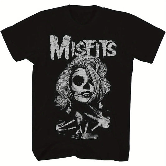 Vintage Alternative Goth Graphic Tee with Dark Punk Streetwear Artwork