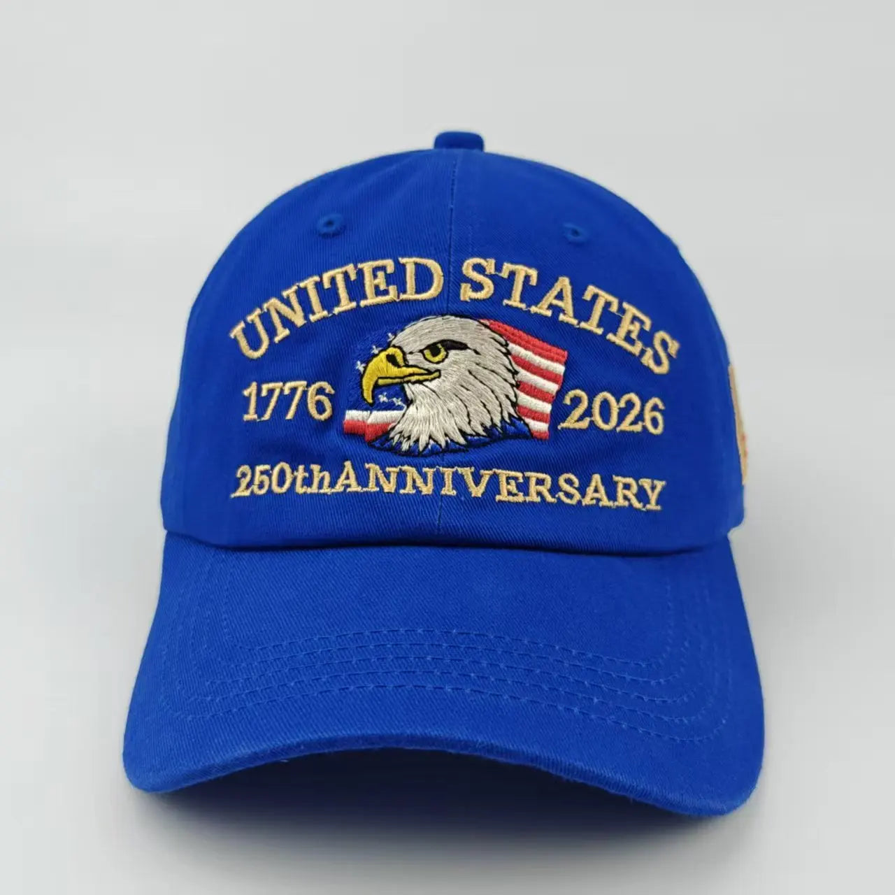 Vintage Embroidered Adjustable Cotton Baseball Cap with Curved Brim for Everyday Casual Style