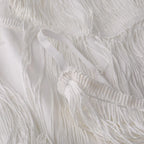 Fringe Tassel Sleeveless Mini Dress with Statement Textured Silhouette