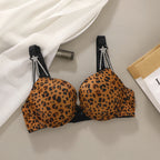 Smooth Contour Push-Up Bra and Crystal Embellished Statement Thong Set
