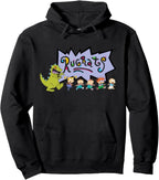 Anime Cartoon Graphic Hoodie with Kawaii Streetwear Aesthetic