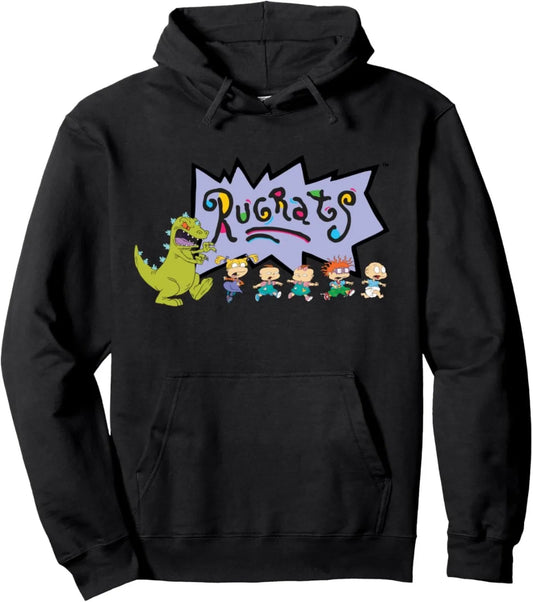 Anime Cartoon Graphic Hoodie with Kawaii Streetwear Aesthetic