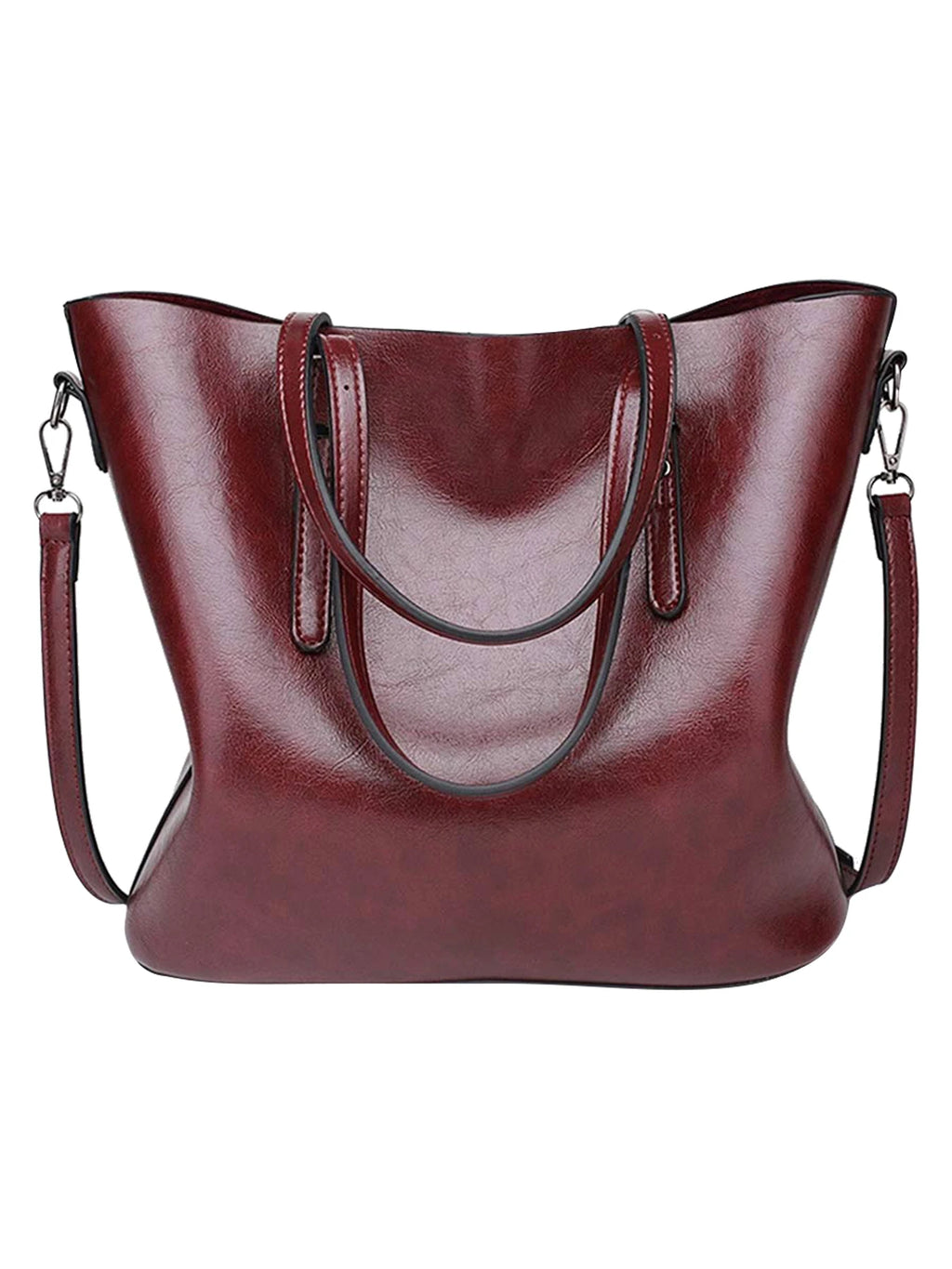 Minimalist Top Handle Tote Satchel Bag with Spacious Everyday Carry Design