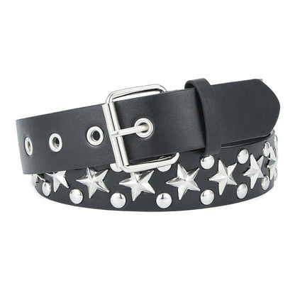 Bullet Studded Waist Belt for Y2K, Gothic and Punk Styling