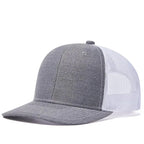 Unisex Breathable Trucker Baseball Cap with Mesh Back for Casual Outdoor Everyday Wear