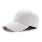 Minimalist Solid Baseball Cap Adjustable Curved Brim Casual Streetwear Fashion Hat