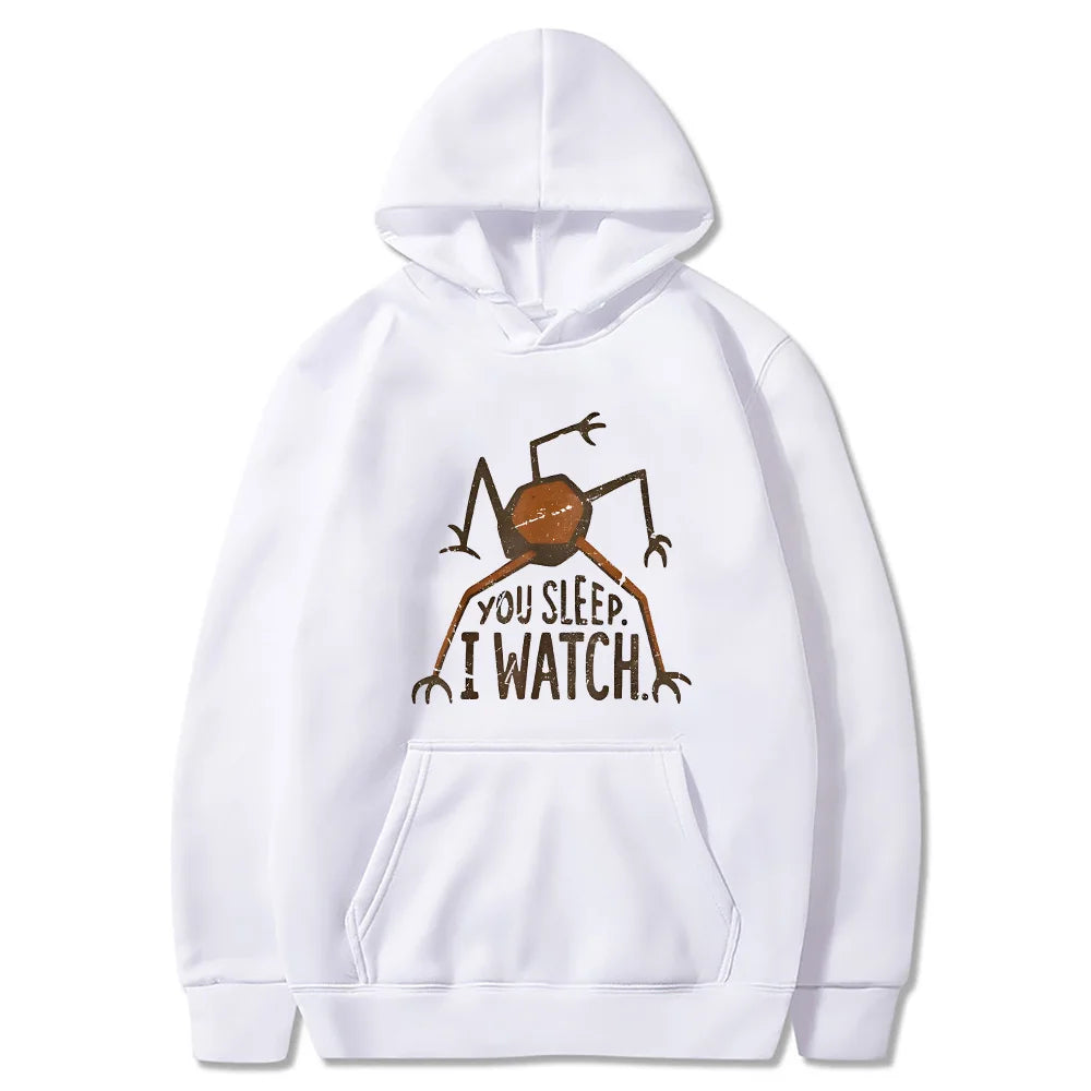 Minimalist Cat Graphic Hoodie with Relaxed Streetwear Fit and Front Artwork