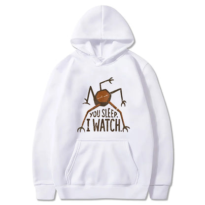 Minimalist Cat Graphic Hoodie with Relaxed Streetwear Fit and Front Artwork