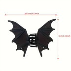 Gothic Bat Wing Hair Claw Clip Alternative Statement Hairstyle Accessory