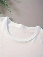 Women's Gothic Typography Crop Top for Contemporary Streetwear Casual Everyday Fashion Style