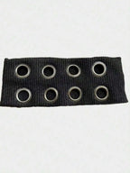Grommet Detail Headband Punk Alternative Streetwear Hair Accessory