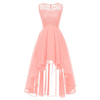 Sleeveless High Low Midi Dress With Soft Flowing Movement