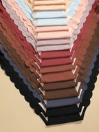 20-Piece Women’s Seamless Mid-Rise Briefs Set with Smooth Wave-Edge Finish and Assorted Pastel, Neutral and Dark Colors