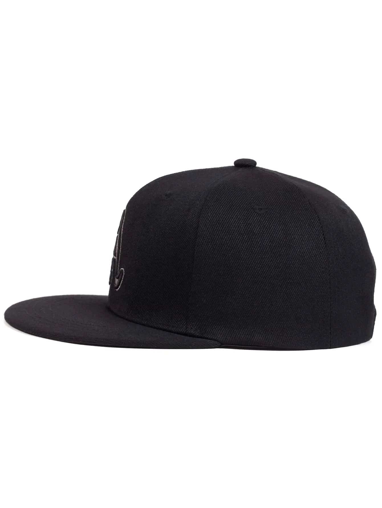Structured Embroidered Flat Brim Hip Hop Cap for Modern Streetwear and Casual Fashion