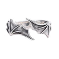 Vintage Wing Open Ring for Gothic Punk and Alternative Fashion Looks