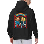 Retro Anime Streetwear Hoodie with Manga-Inspired Graphic Back Print