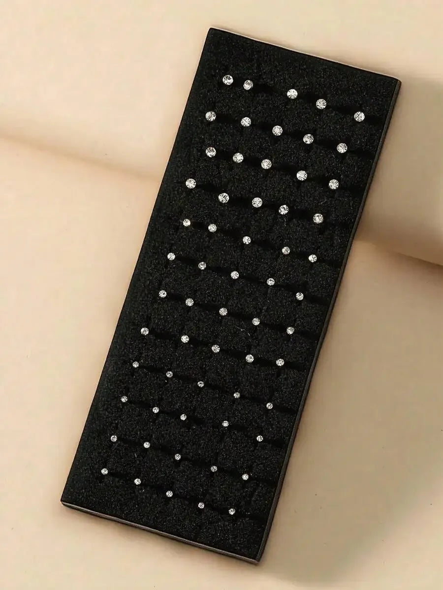 Multi Size Rhinestone Nose Stud Set for Alternative Everyday Styling